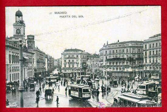 Postales: MADRID, PUERTA DEL SOL,    P36238 - Foto 1