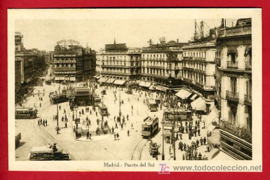Postales: MADRID, PUERTA DEL SOL,    P36271 - Foto 1