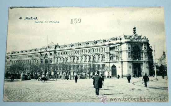 Postales: Postal Madrid Banco de Espa&ntilde;a - Foto 1
