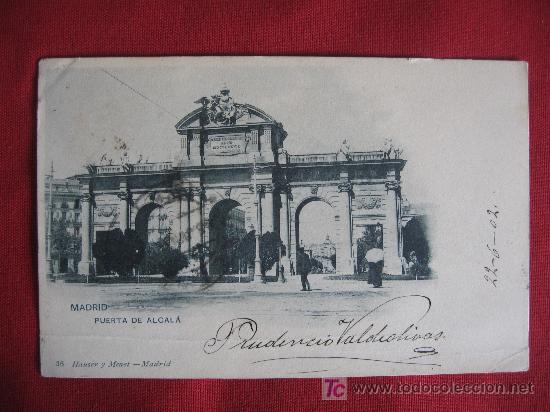 Postales: MADRID - PUERTA DE ALCALA - Foto 1