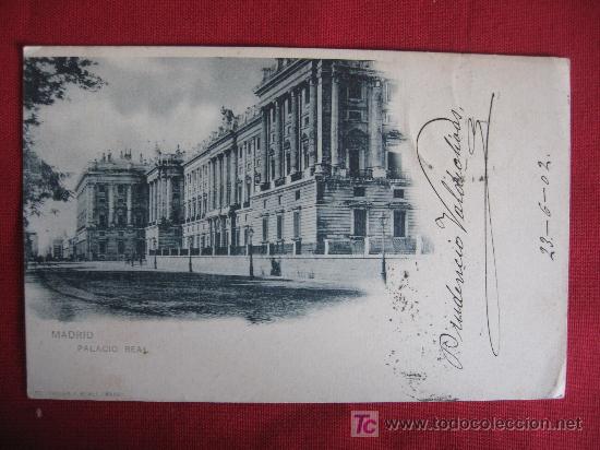 Postales: MADRID - PALACIO REAL - Foto 1