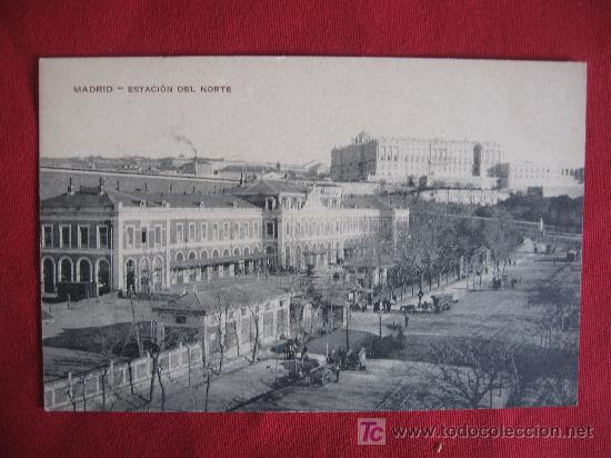 Postales: MADRID - ESTACION DEL NORTE - Foto 1