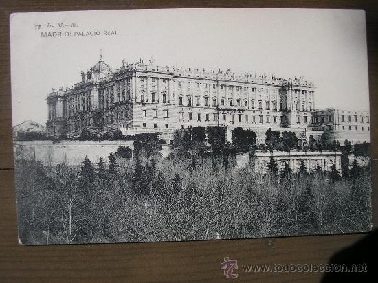 Postales: POSTAL MADRID PALACIO RELA HAUSER Y MENET - Foto 1