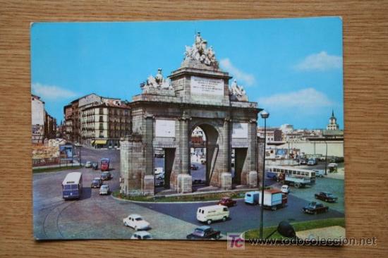 Postales: Madrid. Puerta de Toledo. - Foto 1