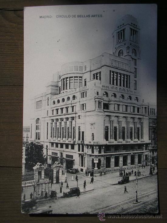 Postales: POSTAL MADRID CIRCULO DE BELLAS ARTES - Foto 1