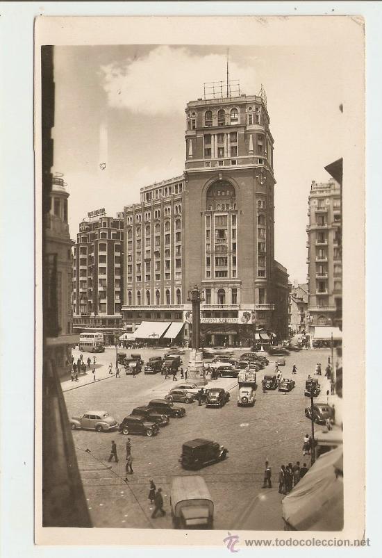 Postkarten: MADRID - Plaza de Callao