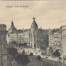 Postales: CALLE DE ALCALA EN MADRID: TARJETA POSTAL ANTIGUA DE M. PALOMEQUE, SIN CIRCULAR.