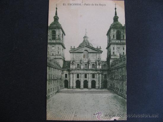 Postkarten: EL ESCORIAL,PATIO DE LOS REYES.