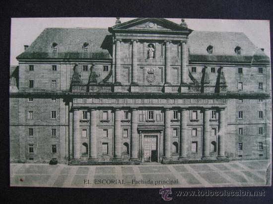 Postkarten: EL ESCORIAL,FACHADA PRINCIPAL.