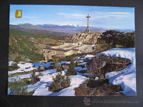 Postales: POSTAL SIN CIRCULAR DEL VALLE DE LOS CAIDOS,MADRID.PANORAMICA.