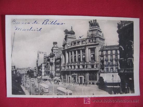 Postales: MADRID - BANCO DE BILBAO - Foto 1