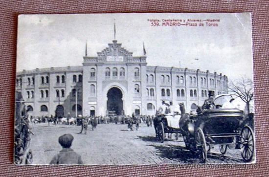 Postales: Madrid - Plaza de toros - Foto 1