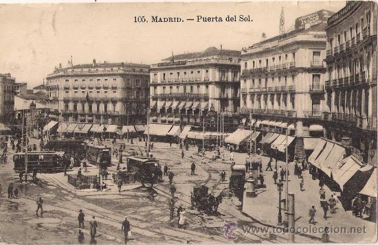 Postales: MADRID.  PUERTA DEL SOL. - Foto 1