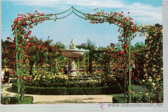 Postales: Madrid.- Estanque del Retiro. Rosaleda. - Foto 1