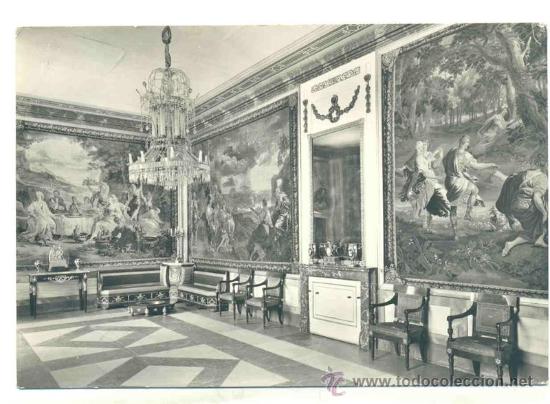 Postales: El Escorial .. Palacio de los Borbones .. Escrita 1962 - Foto 1