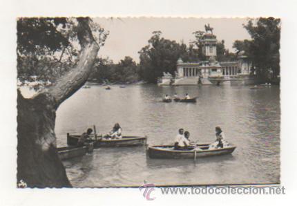 Postales: MADRID. ESTANQUE DEL RETIRO. - Foto 1