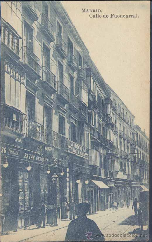MADRID.- CALLE DE FUENCARRAL