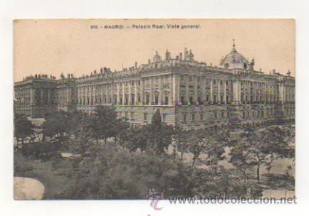 Postales: MADRID. PALACIO REAL. VISTA GENERAL. - Foto 1