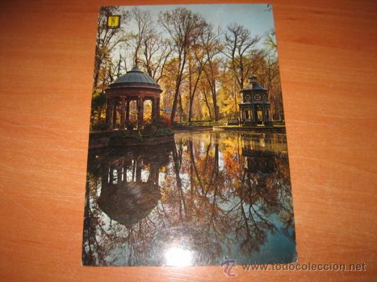 Cartoline: N&ordm; 67.ARANJUEZ  JARDIN DEL PRINCIPE  LOS CHINESCOS   ESCUDO DE ORO CIRCULADA