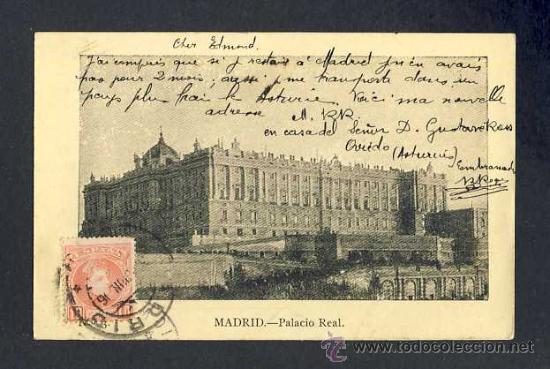 Postales: Postal de MADRID: Palacio Real (sin editor) - Foto 1