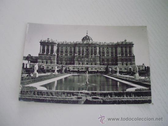 Postales: PALACIO REAL - MADRID - A&Ntilde;OS 50 - Foto 1