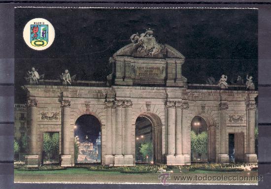 Postales: POSTAL DE LA PUERTA DE ALCALA - MADRID - Foto 1