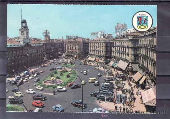 Postales: PUERTA DEL SOL - MADRID - Foto 1