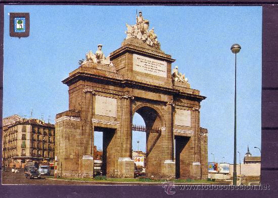 Postales: PUERTA DE TOLEDO - MADRID - Foto 1