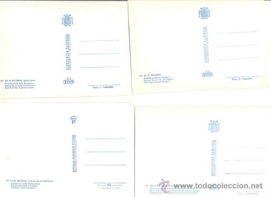 Postales: 4 postales .. EL ESCORIAL - Foto 2