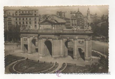 Postales: MADRID. PUERTA DE ALCAL&Aacute;. - Foto 1
