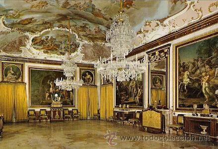 Resultat d'imatges de comedor palacio real de aranjuez