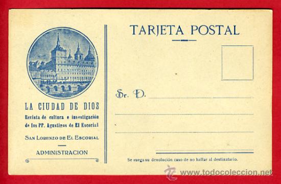 Postales: madrid, el escorial, la ciudad de dios,     p43534 - Foto 1