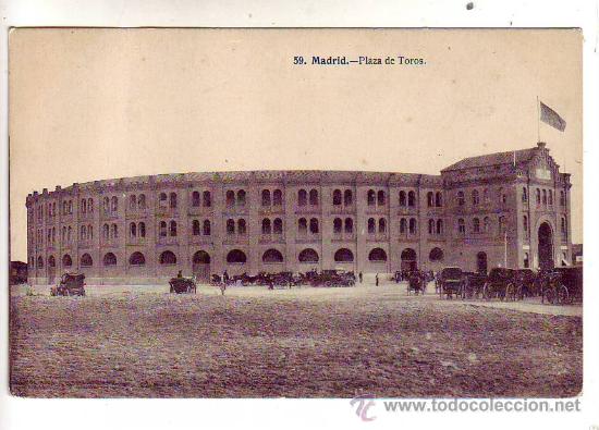 Postales: madrid - plaza de toros. - Foto 1