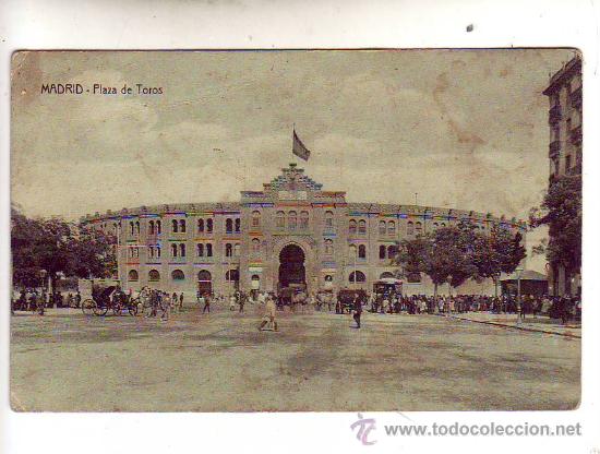Postales: madrid  - plaza de toros. - Foto 1
