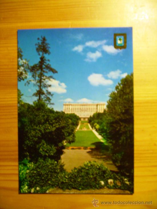 Postales: Postal de MADRID: Campo del Moro, Palacio Real - Foto 1