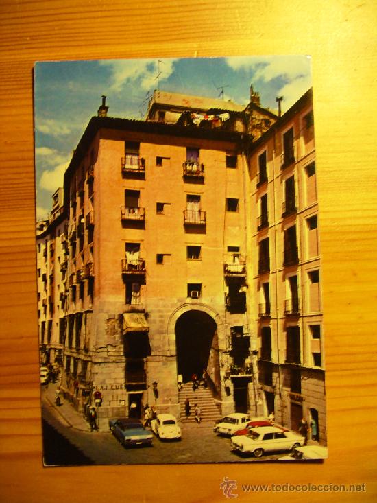 Postales: Postal de MADRID: Arco de Cuchilleros - Foto 1