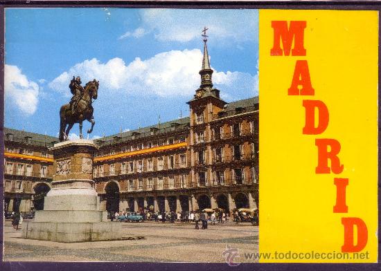 Postales: MADRID - PLAZA MAYOR - Foto 1