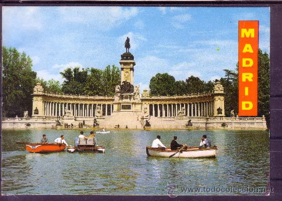 Postales: MADRID - N&ordm; 117 ESTANQUE DEL RETIRO - Foto 1