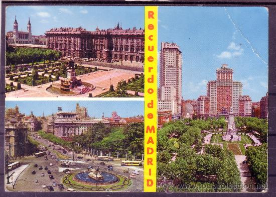Postales: RECUERDO DE MADRID - Foto 1