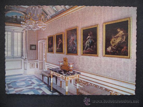 Postcards: EL ESCORIAL,CASITA DEL PRINCIPE,SALETA DE C.GIAQUINTO.