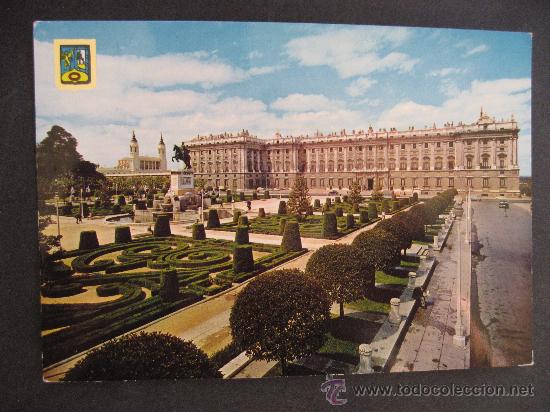 Postales: MADRID,PALACIO REAL.ESCRITA SIN CIRCULAR. - Foto 1