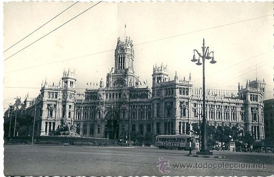 Postcards: 7364 -  MADRID- PALACIO DE COMUNICACIONES - DOMINGUEZ