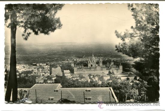 Postcards: Postal de El Escorial. Circulada con sello. A&ntilde;o 1957.