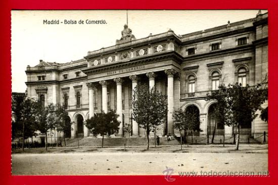 Postales: madrid, bolsa de comercio,      p45013 - Foto 1