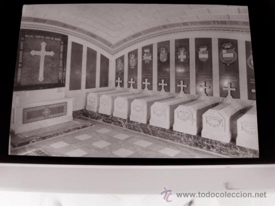 Postales: CLICHE ORIGINAL - SAN LORENZO DEL ESCORIAL, NEGATIVO EN CELULOIDE - EDICIONES ARRIBAS