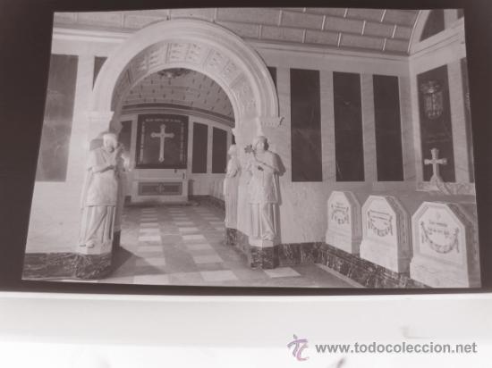 Postales: CLICHE ORIGINAL - SAN LORENZO DEL ESCORIAL, NEGATIVO EN CELULOIDE - EDICIONES ARRIBAS