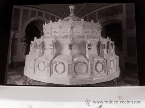 Postales: CLICHE ORIGINAL - SAN LORENZO DEL ESCORIAL, NEGATIVO EN CELULOIDE - EDICIONES ARRIBAS