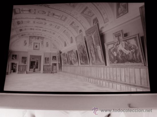 Postales: CLICHE ORIGINAL - SAN LORENZO DEL ESCORIAL, NEGATIVO EN CELULOIDE - EDICIONES ARRIBAS
