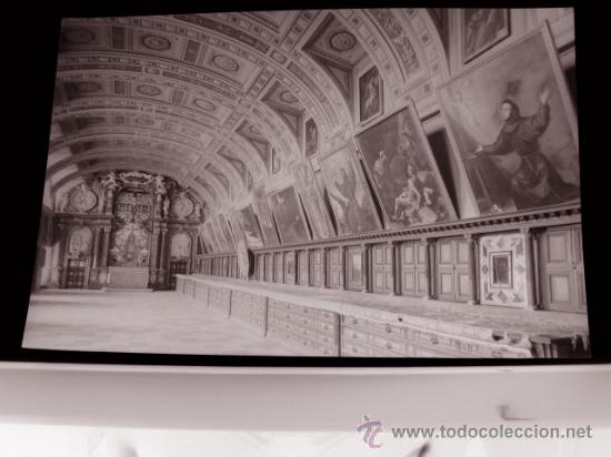 Postales: CLICHE ORIGINAL - SAN LORENZO DEL ESCORIAL, NEGATIVO EN CELULOIDE - EDICIONES ARRIBAS
