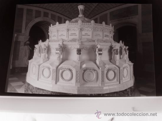Postales: CLICHE ORIGINAL - SAN LORENZO DEL ESCORIAL, NEGATIVO EN CELULOIDE - EDICIONES ARRIBAS